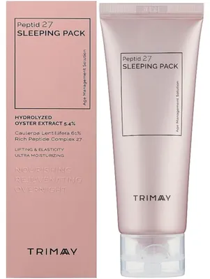 Image de Trimay, Peptid 28, masque de nuit hydratant et raffermissant, 60 ml
