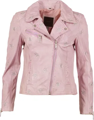 Produktbild von Maze Lederjacke Blackridge Damen pink S