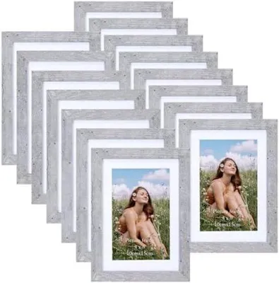 Image de Lot de 15 cadres photo 13 x 18 cm, à poser ou à accrocher au mur