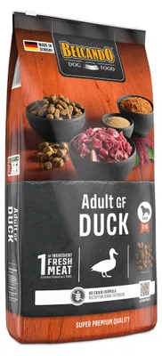 Produktbild von Belcando Adult GF Duck 12.5kg, Adult, Ente, 1 kg