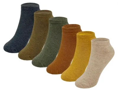 Produktbild von MAGIARTE 6 Paar Damen Sneaker Socken Baumwolle Knöchel Socken Low Cut Athletic C