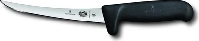 Immagine prodotto di Fibrox, coltello per disossare, 15 cm, diritto, impugnatura di sicurezza, nero