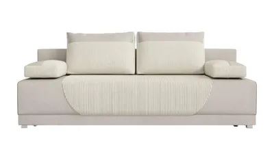 Zdjęcie produktu dla Kanapa Sofa Cleo rozkładana funkcja spania pojemnik na pościel Poso 100 +  Paros 02 Iwmar Meble