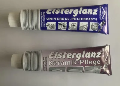 Produktbild von Elsterglanz 2er SET XXL 2x150ml Tube Politur Paste Universal- und Keramikpflege