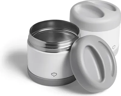 Produktbild von SPRINGLANE Thermobehälter für Speiseeis 2er-Set 500 ml, Edelstahl, Speiseeisbehälter To Go, Gefrierdose