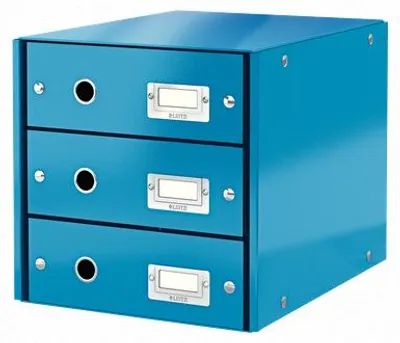 Produktbild von Leitz 60480036 Aufbewahrungsbox Karton Blau