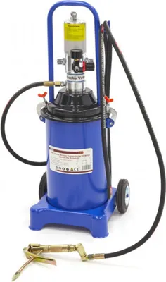 Produktbild von HBM 12-Liter-Mobil-Druckluft-Fettpumpe, 300–400 bar Druck