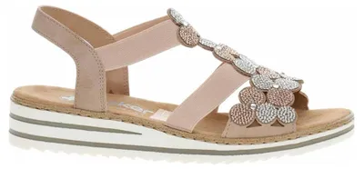 Obrázek produktu pro Dámské sandály Rieker V0613-90 rosa 38