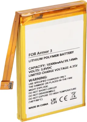 Obrázek produktu pro Li-Polymerová baterie 10300mAh 3,8V pro mobilní telefon Ulefone Armor 3