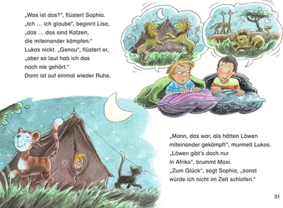 Produktbild von Duden Leseprofi - Eine Gruselnacht im Zelt, 2. Klasse