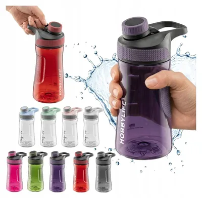 Obrázok produktu pre 530 ml fľaša na vodu, s tesnením zabraňujúcim úniku, vhodná do práce, do školy a pre deti, bez obsahu BPA