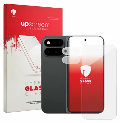 Produktbild von upscreen Schutzglas für Google Pixel 11 Pro Fold (Display+Kamera) Schutzfolie Panzer Folie Glas Display Schutz klar
