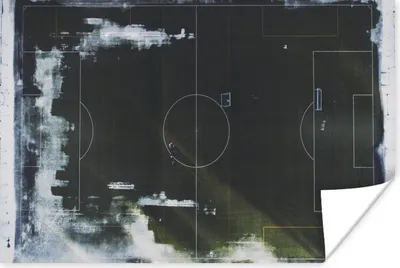 Produktbild von MuchoWow® Poster Stadion - Grün - Fußball 120x80 cm - Bilder