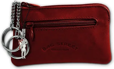 Produktbild von Bag Street Uni Etui Schlüsseltasche Leder braun 10x0.5x6cm OPJ900C