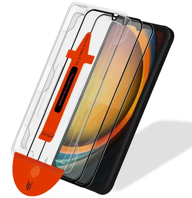 Produktbild von 2-Pack Samsung XCover7 Displayschutzfolie - Gehärtetes Glas | [Automatische Installation] - Blasenfrei