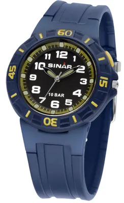 Produktbild von Sinar Jugenduhr blau/schwarz XB-20-2