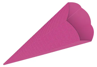 Produktbild von 3D-Schultüten,68Cm Hoch,5St.pink