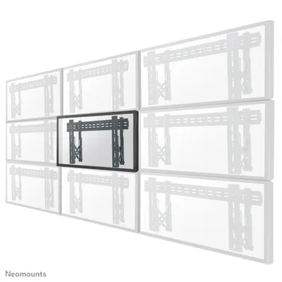 Produktbild von Neomounts LED-VW1000BLACK Videowall-Wandhalterung 40-75" - Pull-Out - max 50 kg, 50 kg, 101,6 cm (40"), 190,5 cm (75"), 200 x 200 mm, 600 x 400 mm