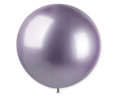 Obrázek produktu pro Gemar latexové balónky - chromované fialové - lesklé - 5 ks - 80 cm