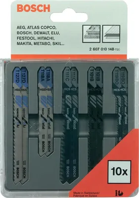Immagine prodotto di Bosch Brze.t Zest.legno/metallo 10Szt