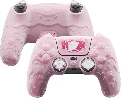 Obrázok produktu pre Ochranný obal – Vhodný pre PlayStation 5 – Polopriehľadný silikónový ochranný obal na ovládač