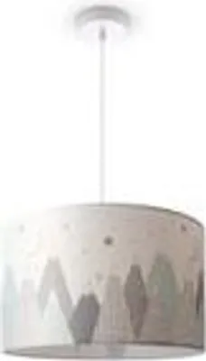 Produktbild von Deckenlampe Kinderzimmer Pendelleuchte Babyzimmer Feuerwehr Straße Polizei E27Leuchtenart / FarbePendelleuchte - Weiß