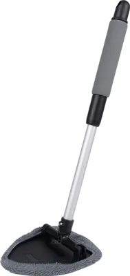 Image de Nettoyeur télescopique pour nettoyer les vitres, microfibre triangulaire QUALITÉ