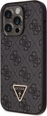 Produktbild von Guess Guhcp14Lp4Tdscpk Hülle Für Iphone 14 Pro - Schwarz Crossbody 4G Metal Logo