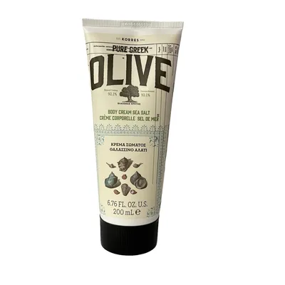 Zdjęcie produktu dla KORRES Pure Greek Olive & Sea Salt Body Cream 200ml Wegańskie mleczko do ciała
