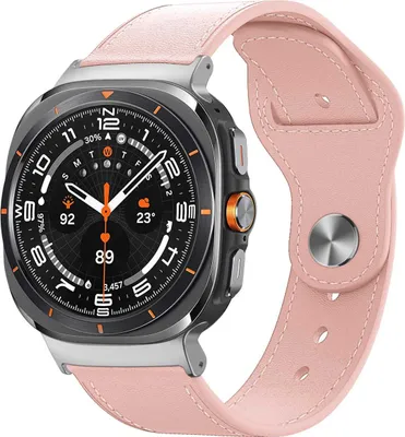 Productafbeelding van imoshion Lederen bandje voor de Samsung Galaxy Watch Ultra 2 (2026) / Ultra (2024/2025) - Roze