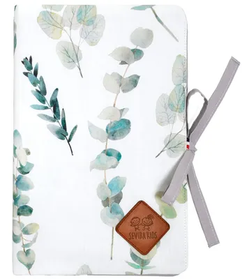 Produktbild von Gesundheitspasshülle eucalyptus - 17 x 23 cm - Grün | by SEVIRA KIDS