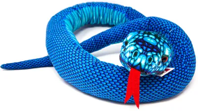Produktbild von Cornelissen - Kuscheltier - Schlange Blaue Grubenotter - 150 cm