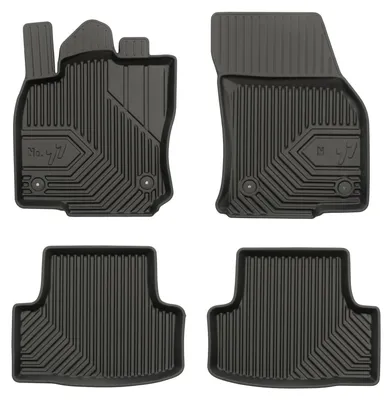 Zdjęcie produktu dla Dywaniki gumowe do SEAT Ateca 2016- (SUV) – 4 szt., czarne, dopasowane