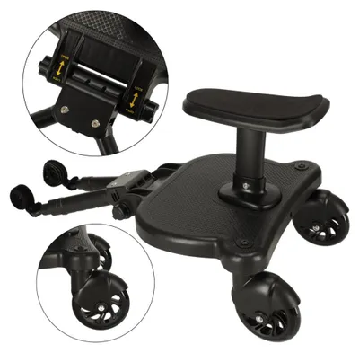 Immagine prodotto di Prolunga per passeggino con seggiolino nero