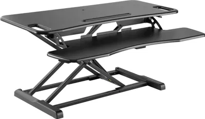 Produktbild von Halterungsprofi Sitz Steh Schreibtisch Stehpult Höhenverstellbarer Schreibtisch Schreibtischaufsatz GTS-012