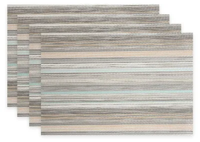 Produktbild von Tischsets 4 Stück, Hitzebeständig Bis 90 °C, Vinyl-PVC Tischunterlagen 30 X 45 Cm Für Küchentisch Und Esszimmer