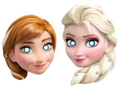 Immagine prodotto di Maschere fustellate Disney Frozen