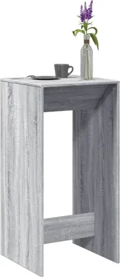 Produktbild von "2026 Promotion" Bartisch Grau Sonoma 51x50x103,5 cm Holzwerkstoff - Esstische CC31405