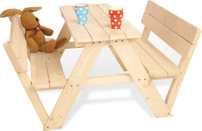 Produktbild von Kindersitzgarnitur 'Nicki für 4 mit Lehne'