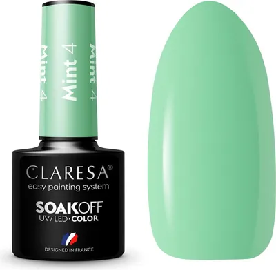 Produktbild von CLARESA Hybrid-Gel-Nagellack MINT 4 -5g