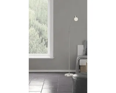 Obrázek produktu pro LED stojací lampa Brilliant Philo 4 W 450 lm 2700 K barva kovu