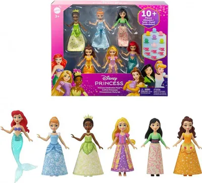 Produktbild von Disney Princess JCR91, Modepuppe, Weiblich, 3 Jahr(e), Mädchen, 90 mm, Mehrfarbig