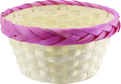 Produktbild von Osterdeko Korb 20 x 10 cm rosa
