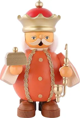 Imagen del producto de Melchior (14 cm), figura de Räuchermann (hombre de incienso) de Müller Kleinkunst