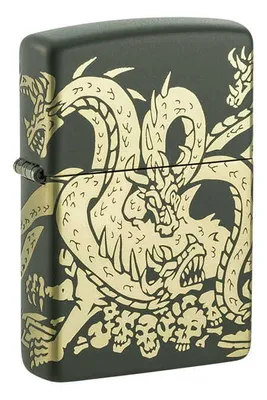 Produktbild von Feuerzeug Zippo Hydra Dragon Design Herren Mehrfarbig Metall