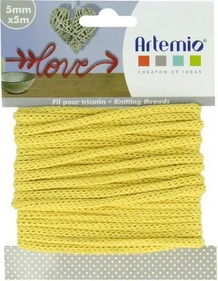 Produktbild von Anorakkordel 5 mm x 5 m - Gelb