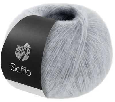 Produktbild von Lana Grossa - Soffio 0015 hellgrau