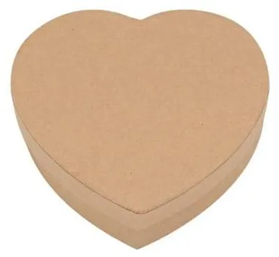Produktbild von Glorex Herz-Box/Pappe 92 x 90 x 26 mm