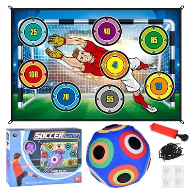 Produktbild von Fußballspielset Schießwand + leuchtender Fußball ZA5599