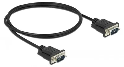 Obrázek produktu pro DELOCK RS-232 Kabel Seriell D-Sub9 1 m St/St mit Steckergeh.